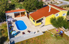 Awesome home in Vinjerac with 4 Bedrooms, WiFi and Outdoor swimming pool